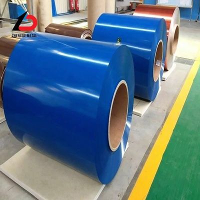 0.5t-25t Peso in rotoli Verde Giallo Rosso Blu Colori Preverniciati Coil di acciaio galvanizzato PPGI PPGL con tecnica di laminatura a caldo