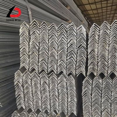 Ciclo personalizzato A36 A53 Q235 Q345 Acciaio ad uguale angolo di carbonio Ferro galvanizzato a forma di L