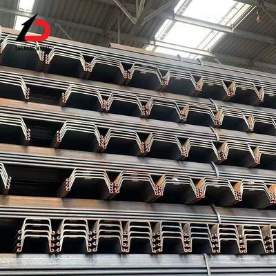 Piattaforma di lamiere di acciaio Larsen laminata a caldo tipo U/Z Sy390, Syw295, Syw390