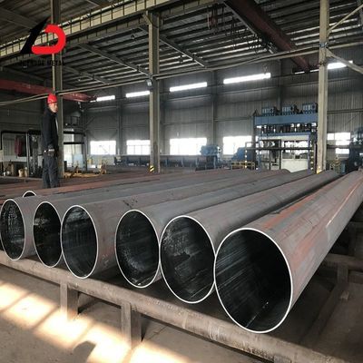 Pipe di acciaio a basso tenore di carbonio di grande diametro prezzo di fabbrica