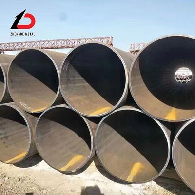 A53 A333 A106 St45 Sch40 DN15 Q235B Q355b API 5L Nero di carbonio spessa parete di grande diametro tubo di acciaio senza saldatura a spirale a freddo