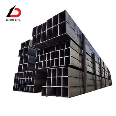 Tubo di acciaio al carbonio 20X20 30X30 50X50 Tubo quadrato Tubo di carbonio Quadrato Tubo di acciaio cavo Dimensioni di tubo di acciaio prezzo del ferro per tonnellata da Cina tubo