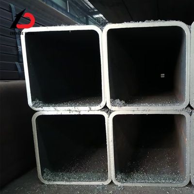 ASTM A56 De Tubo De Acero laminato a caldo quadrato Rhs Acciaio al carbonio Peso tubo rettangolare tubo di ferro nero Prezzo di fabbrica per materiale da costruzione