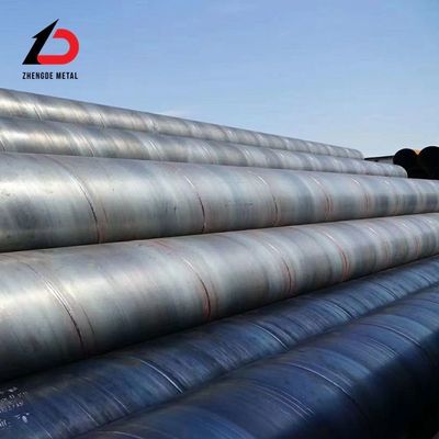Cina Produttore Fornitura Ms tubo di acciaio al carbonio saldato ASTM A53 A106 Gr. B Sch 40 Nero ferro SSAW tubo rotondo saldato