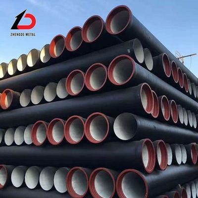 Fabbrica di tubi di ferro duttile in vendita Grand K9 K10 K12 C25 C30 C40 Tubi di ferro duttile utilizzati per l'irrigazione delle acque reflue