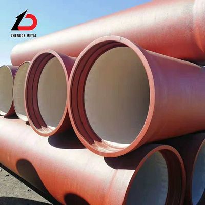 Rete di tubazioni comunali DN80 Tubo di ferro duttile DN100 DN150 DN200 Qt450-12