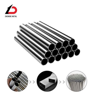 ASTM AISI 201 304/304L 316/316L 310S 309S 409 904 430 Tubo rotondo e quadrato in acciaio inossidabile con prezzo di vendita diretta in fabbrica