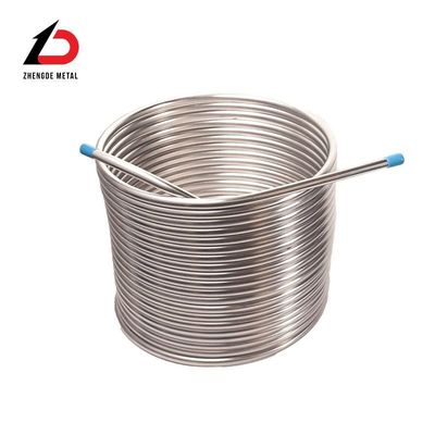 tubo di scambio di calore in acciaio inossidabile per distillatore di acqua tubo di riscaldamento tubo di scambio di calore in acciaio inossidabile tubo di bobina per personalizzazione