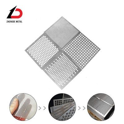 Vendita in fabbrica di alluminio/acciaio inossidabile 304 pannello metallico perforato/maglia metallica perforata
