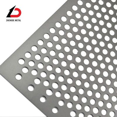 Maglia perforata di metallo su misura Acciaio inossidabile Aluminio Rame Rame Colori
