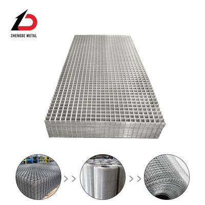 Griglia galvanizzata a caldo Cina 800 mm - 1600 mm Larghezza 6 x 6 Griglia saldata