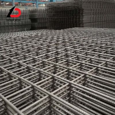 Galvanizzato Z40 7.6mm 8mm 10mm 12mm Rebar Acciaio Griglia Deformata Concreto Rinforzante Saldato Rebar/Wire Mesh 200X200mm