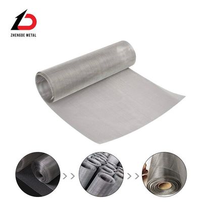 2000 X 2000mm Acciaio inossidabile Aluminio Crimped Wire Mesh Tessuto Metal Vibrating Screen Mesh
