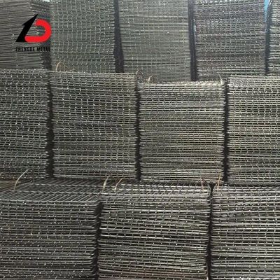 Griglia di acciaio deformata galvanizzazione elettrica con rivestimento in PVC a scarico caldo Griglia di armatura saldata