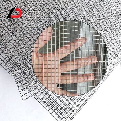1/2 X 1 1 X 1 Saldato a caldo con maglia di ferro galvanizzato 16 Gauge Electro Quadrato