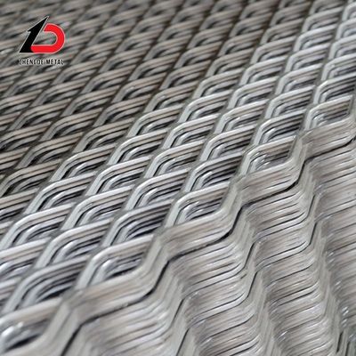 Architettura Decorative Metal Mesh PVC Rivestito di alluminio galvanizzato Stretch metallo espanso