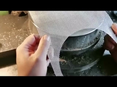 Maglia tessuta metallo