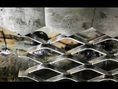 0.3mm-10mm schermo a maglia estesa alluminato rame carbonio acciaio inossidabile